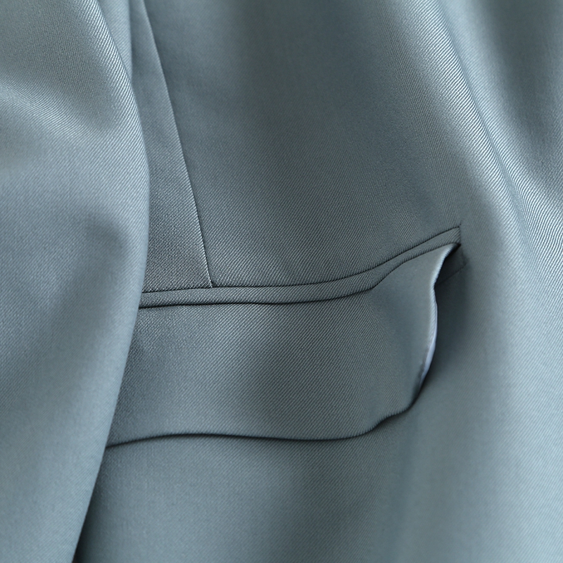 Commuter Style Suit Jacket Casual Straight Trousers