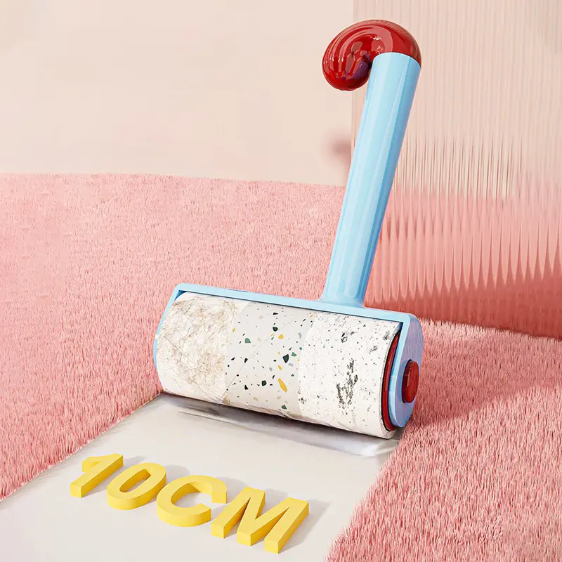 Cat Sticky Hair Device Replaceable Sticky Paper Nice Wind Pet Sticky Hair For The Home Applicable Multi-material Clothing Multifunction