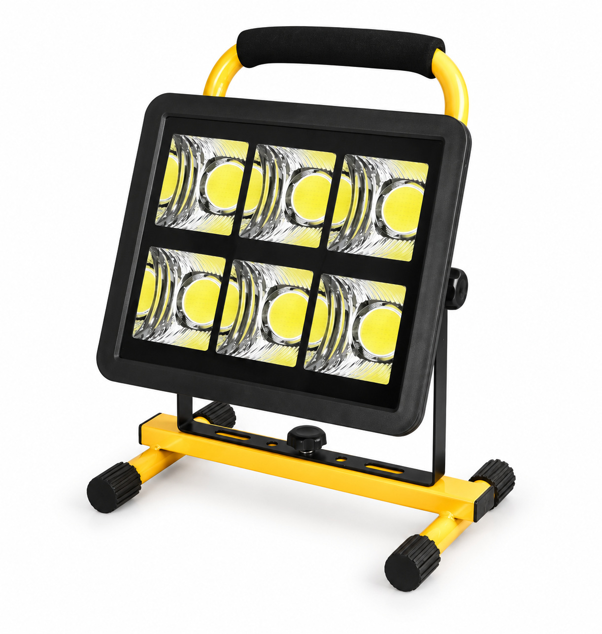 Solar Powered Rechargeable Battery Display Power Bank Function LED Flood Light W865C 15000mAh 7 Hour