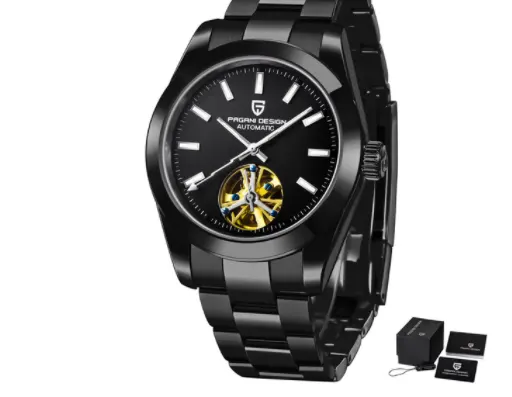 PAGANI 1658 New Automatic Mechanical Watch Stainless Steel Strap