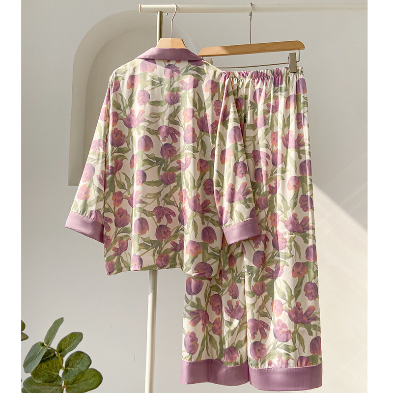 Title 3, Tulp pyjamas voor dames, lief en luxueus voor ...