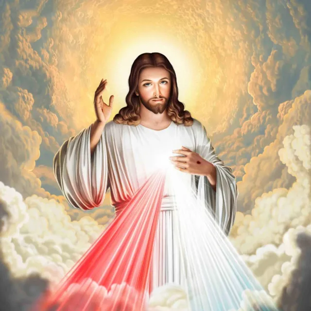 5D DIY Diamond Painting Religious Full Portrait Embroidery Home Decoration Kit - Shop at LoveMi