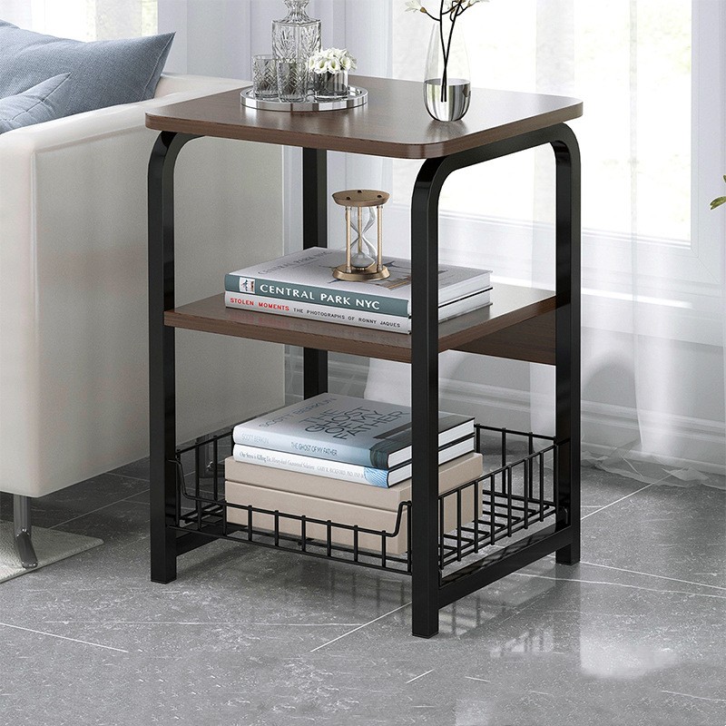 Sofa Side Cabinet Mini Small Table Small Bedside Table Can Move The Side Of A Few - 13