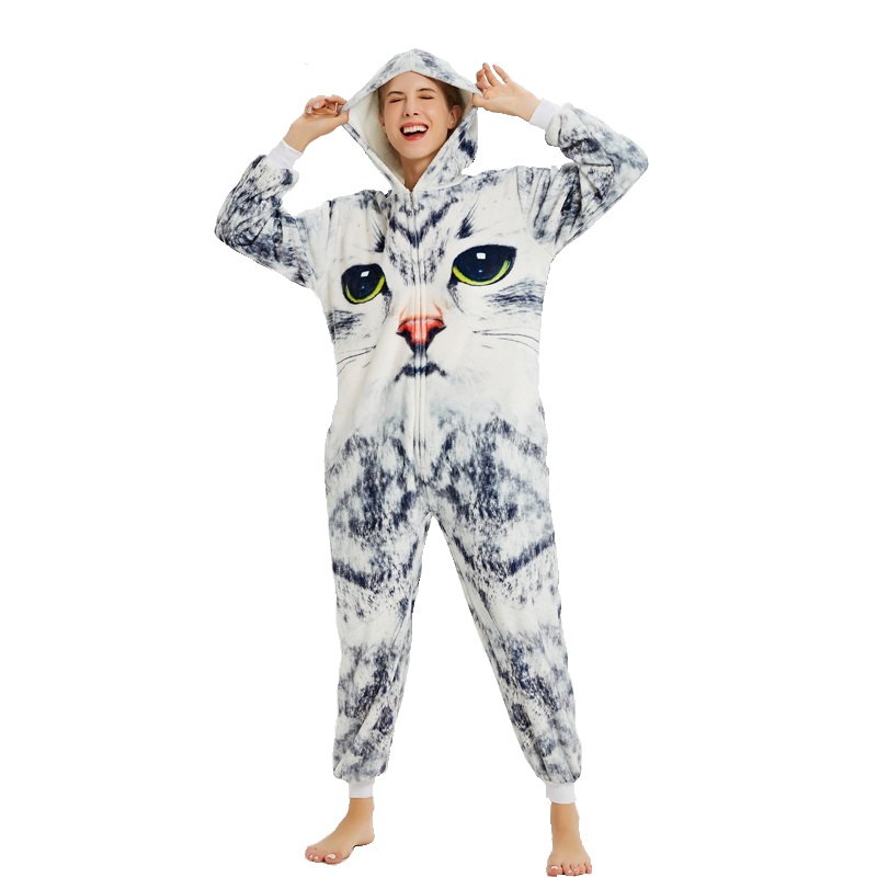 Title 4, Cartoon animal pajamas new 3D cat