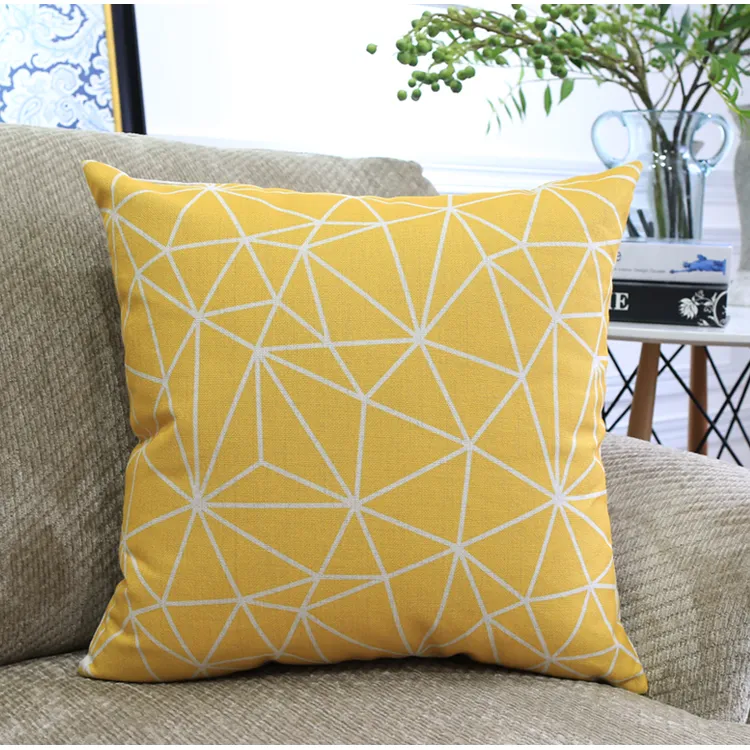 Nordic Color Geometric Throw Pillows – image 5