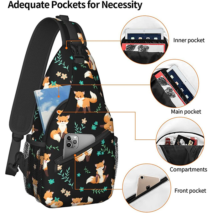 Title 3, Shoulder Bag Dual-use Messenger Bags Printing C...