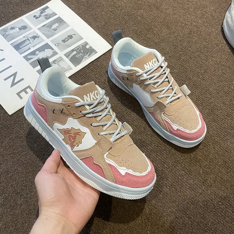 Internet Celebrity Couple Sports Design Sense Shoes