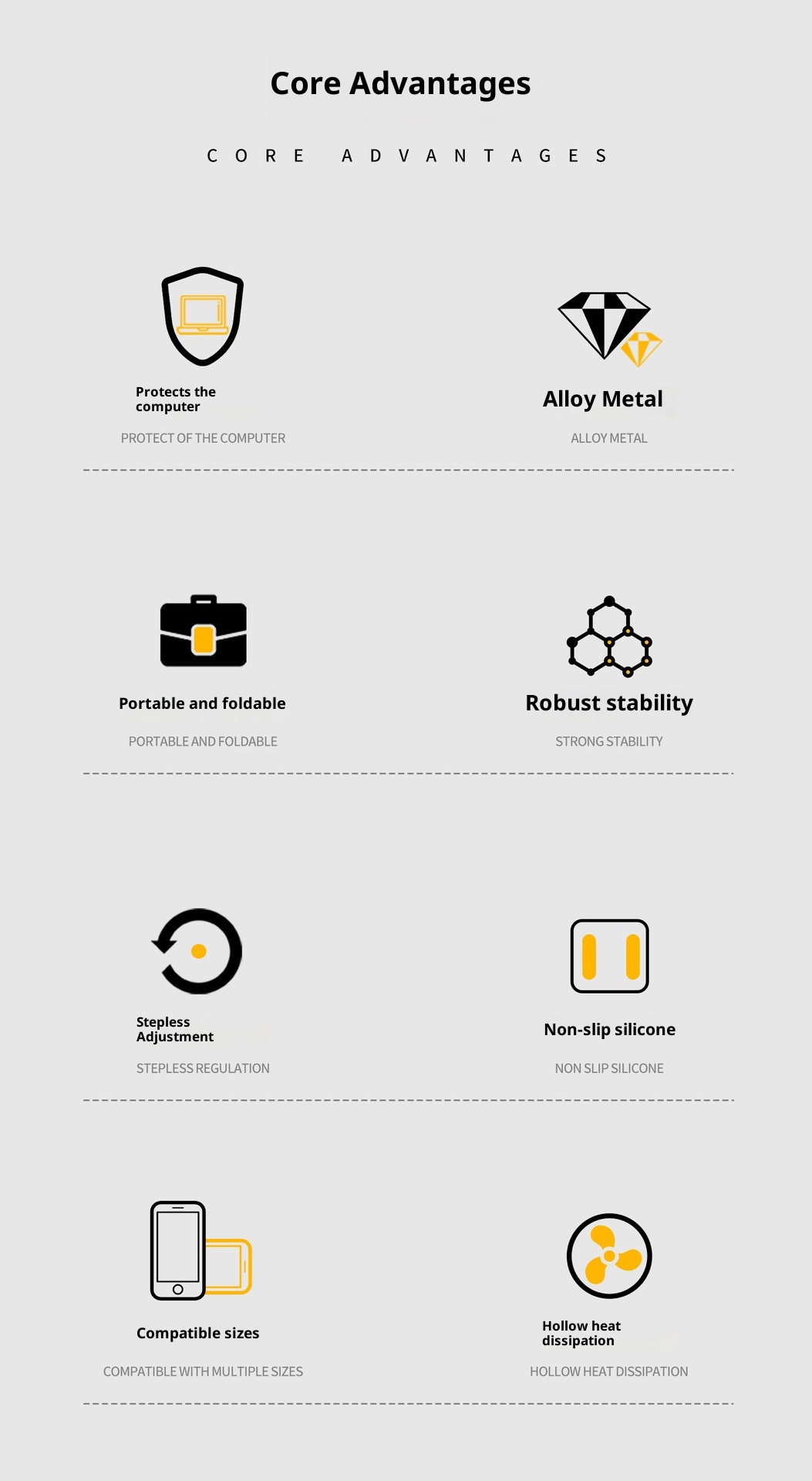 Only For Self Pickup Products - Notebook Stand With Adjustable Folding And Heat... 3