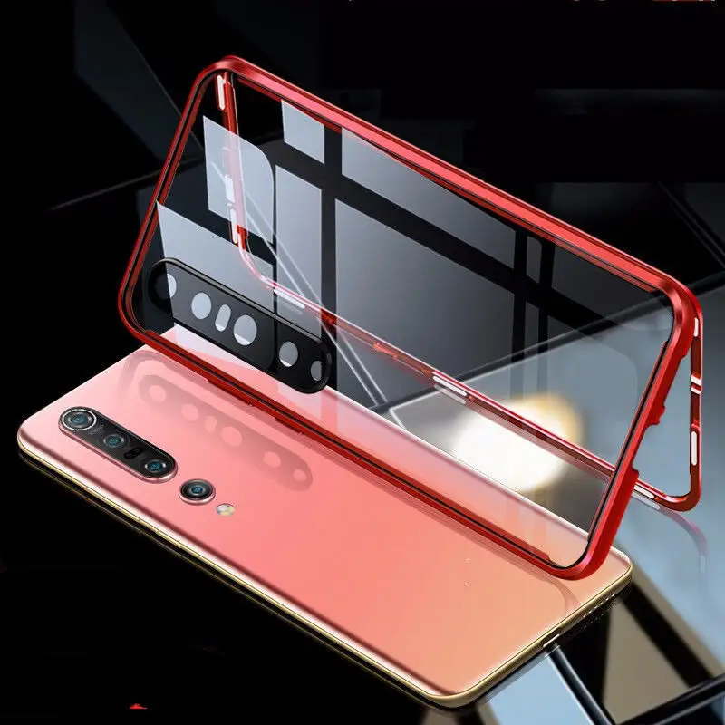 Double Sided Magnetic Tempered Glass Phone Case