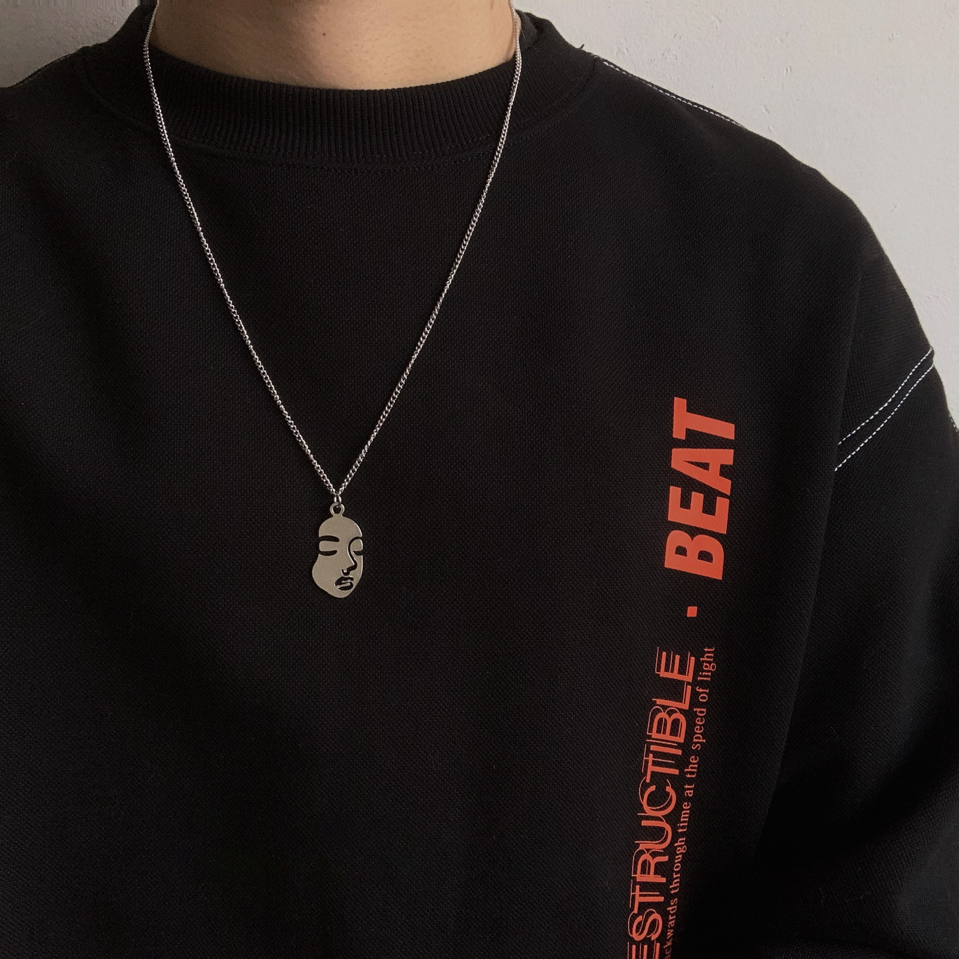 Simple And Versatile Sweater Chain Niche Neck Jewelry