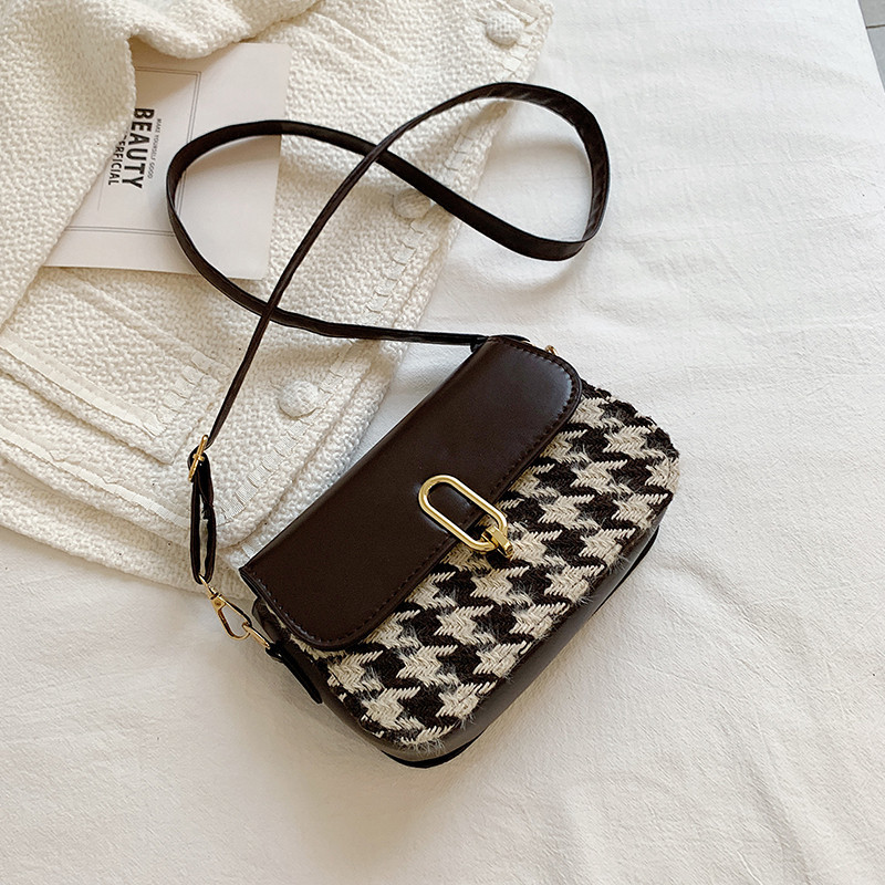 Net Red Hit Color Bag Female Retro Leopard Print Underarm Red - Shop at LoveMi