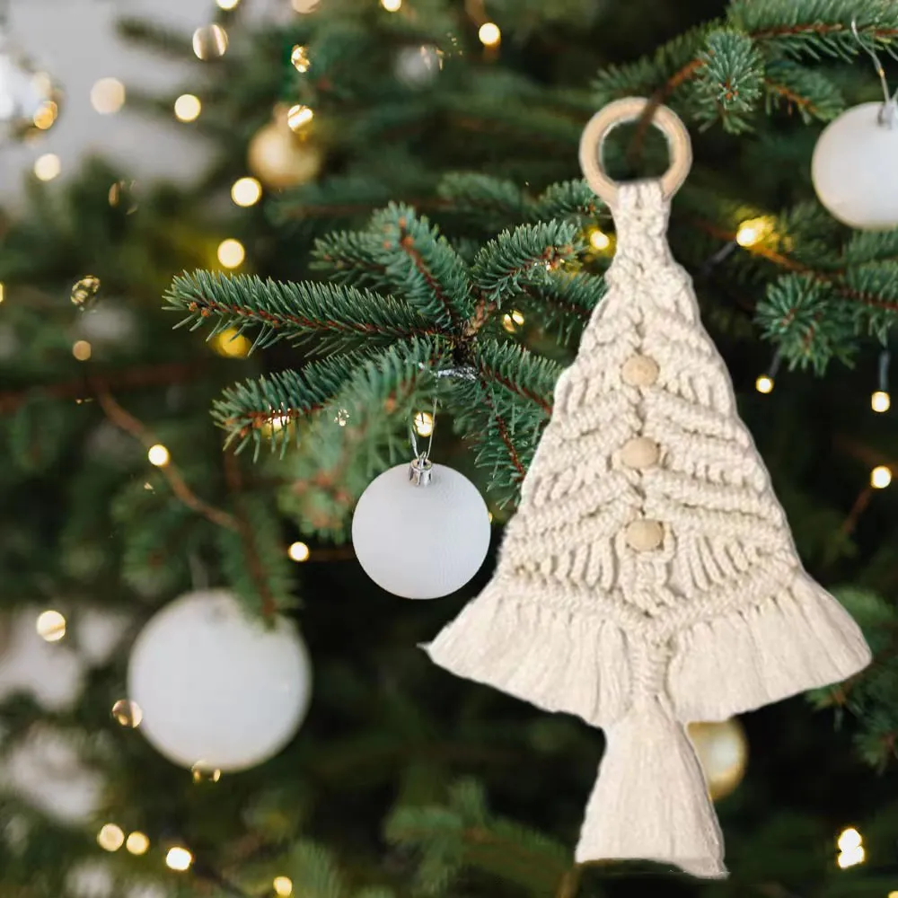 Christmas Tree Diy Material Package Handmade Cotton String Woven – image 5