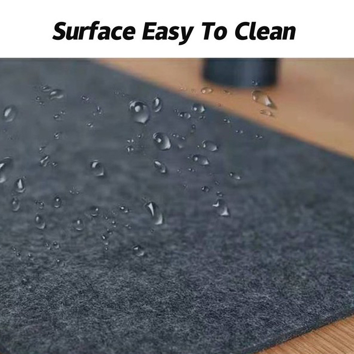 Minimalistic Non-Slip Protector Felt Desk Pad Extended Mouse Keyboard Laptop Gaming PC Accessories C — foto 7