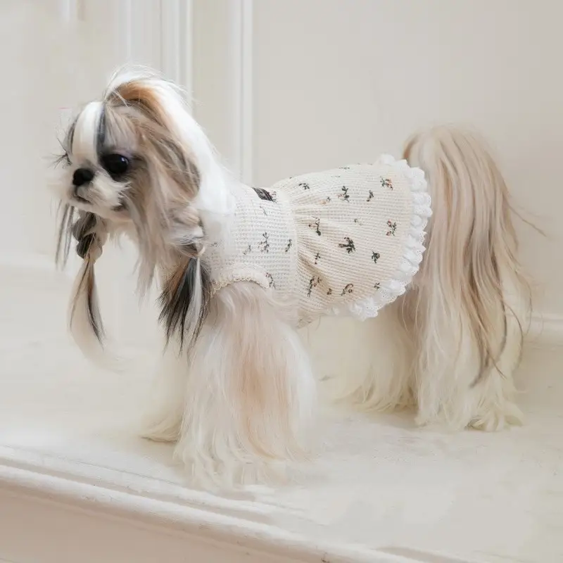 Autumn And Winter Embroidery Bear Vest Pet Clothes