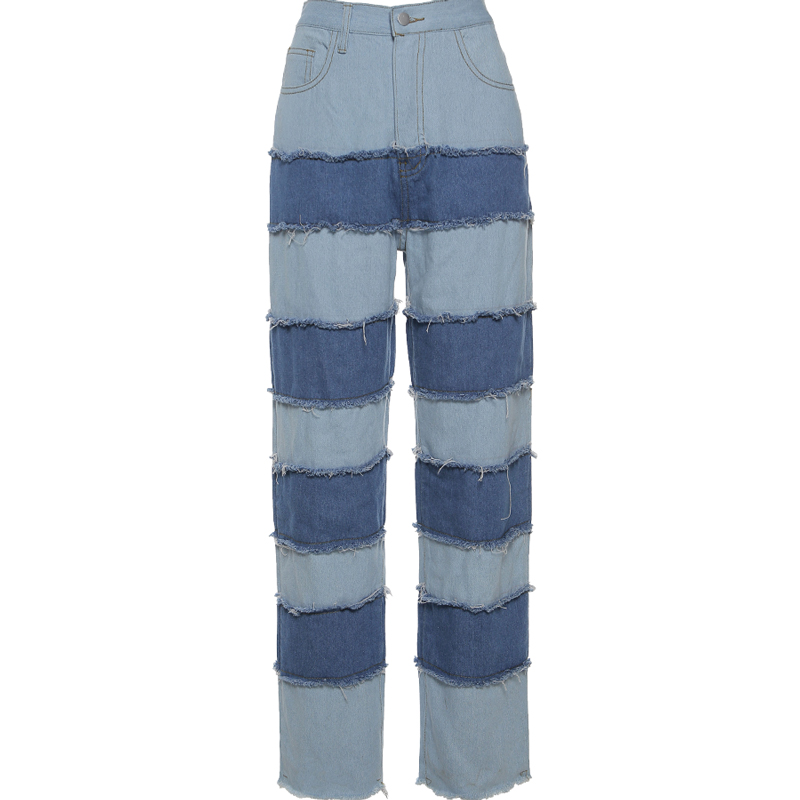 Title 2, Vintage contrast high-rise jeans