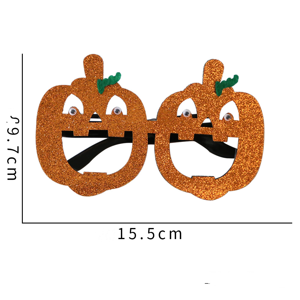 Halloween pumpkin glasses