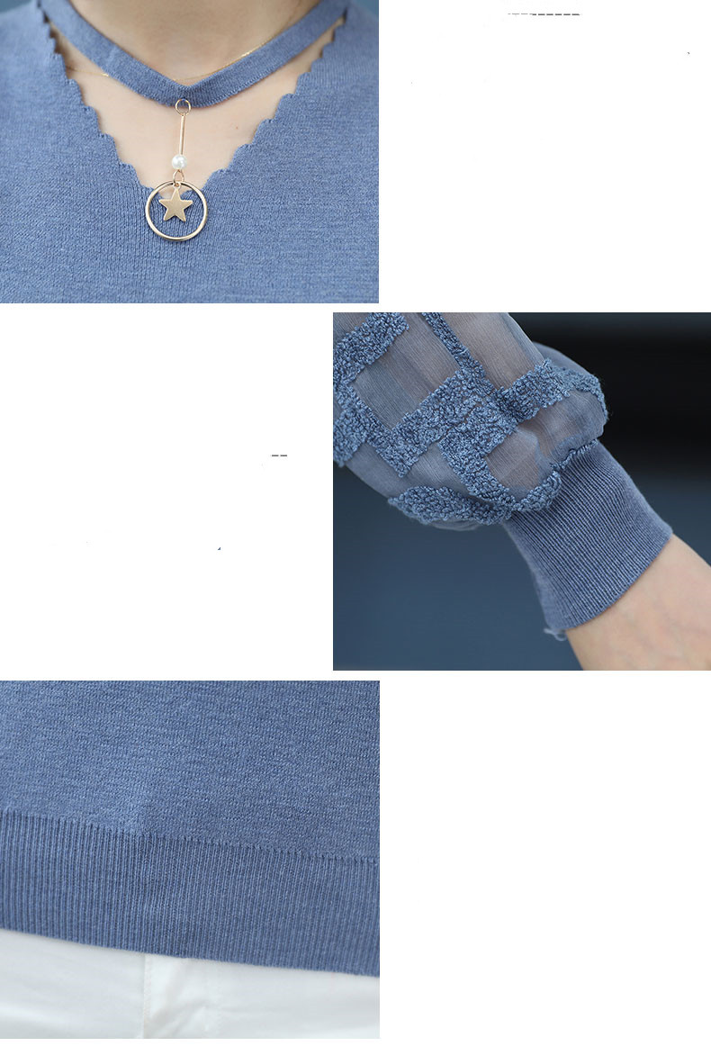 Top Fashion Temperament Knitted Bottoming Shirt