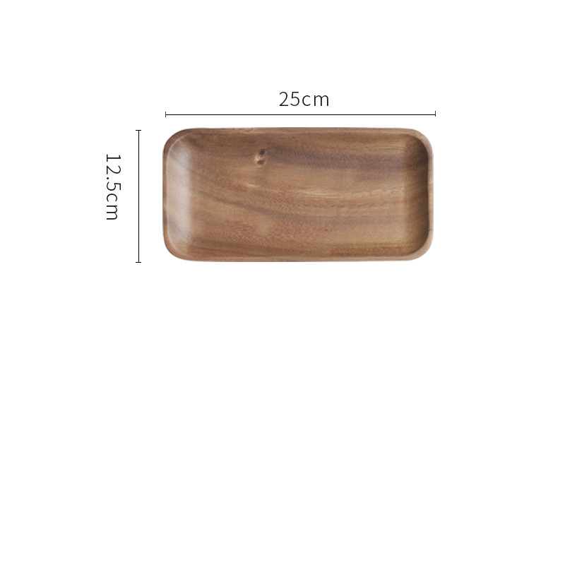 Title 7, Whole wood log snack plate