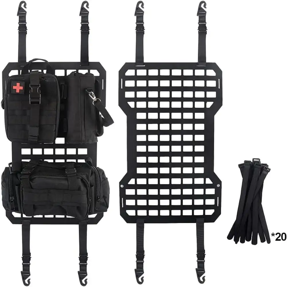 Set Of 2 Rigid Aluminum MOLLE Seat