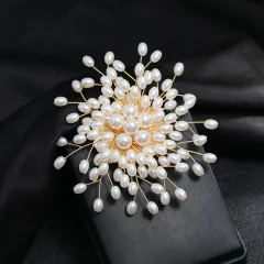 Temperament Luxury Pearl Brooch Female Fashion - 5 Style - View 1