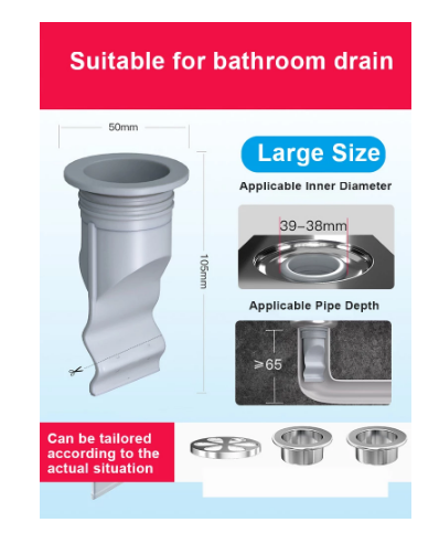 Sanitary Silicone Floor Drain Core Sewer Deodorizer