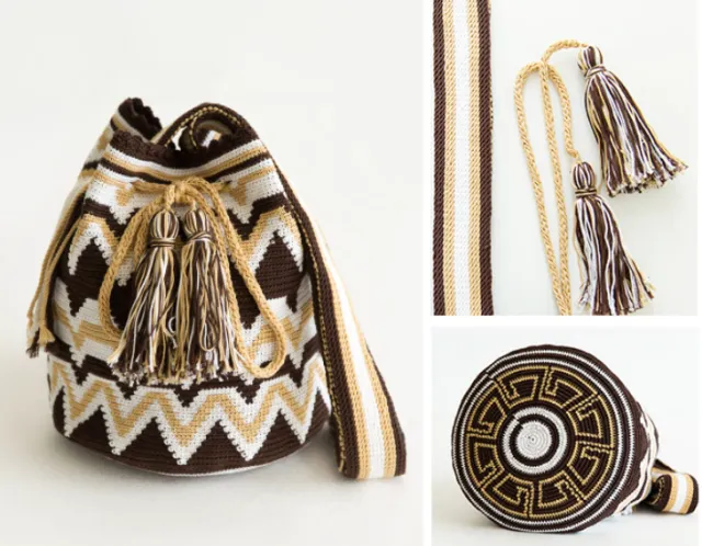 Lace Diy Crochet Cotton Yarn Ball Material Bag Coffee - Shop at LoveMi