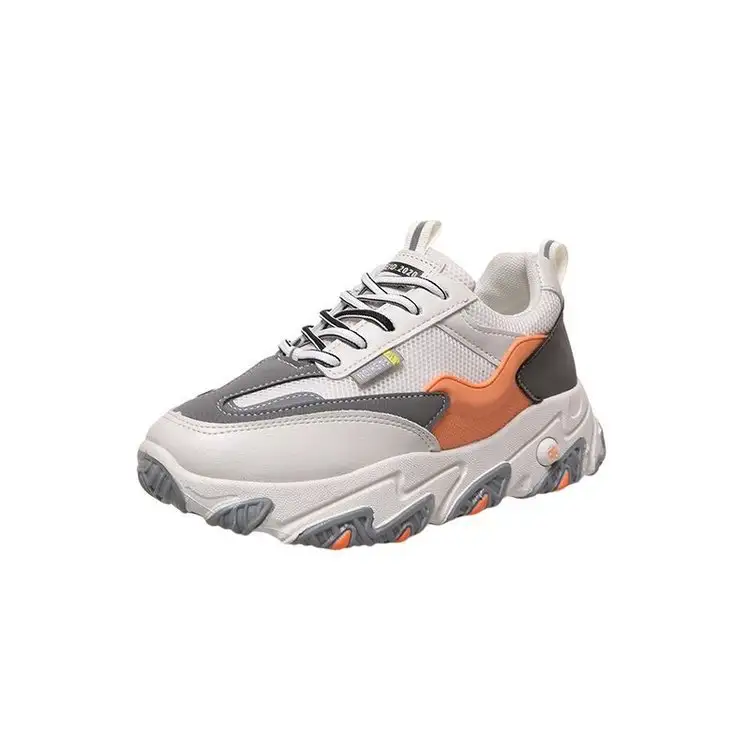 Korean Version Of The Sports Running Daddy Shoes Women With Sponge Cake Bottom