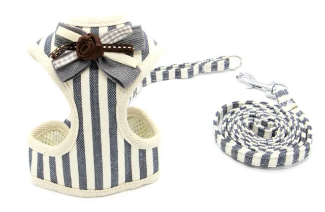 Cat Traction Rope Walking Chain Dog Walking Artifact Gray Stripes - Shop at LoveMi