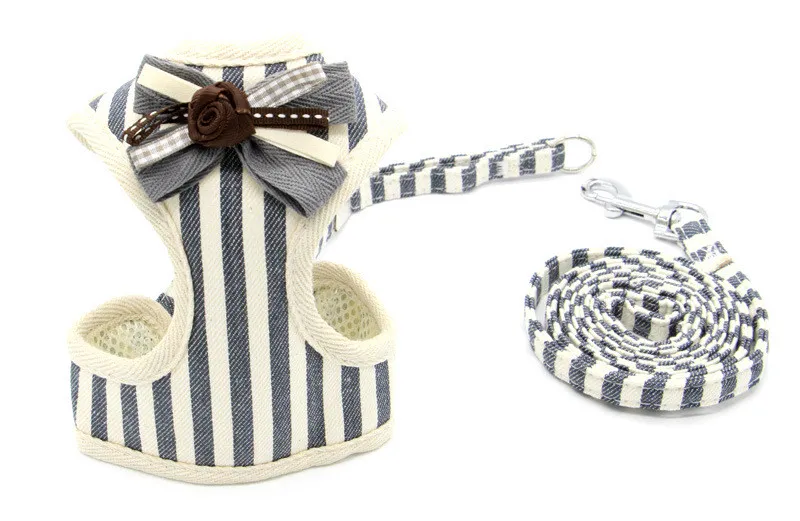 Cat Traction Rope Walking Chain Dog Walking Artifact - Gray Stripes