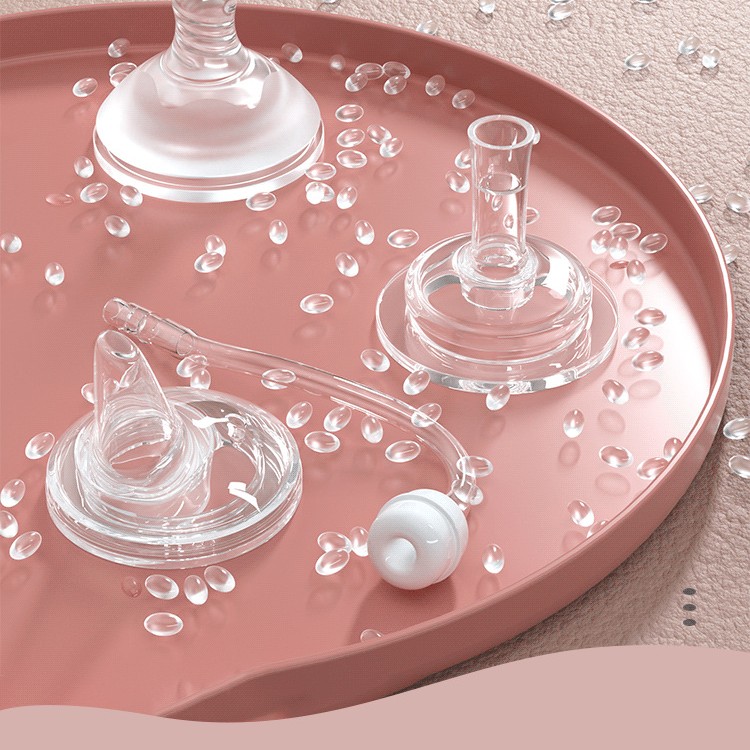 Wide Caliber Silicone Nipple And Bottle