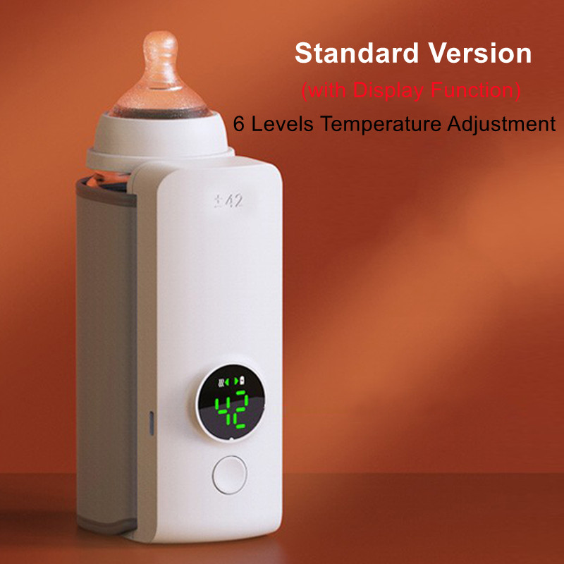 Scaldabiberon Portatile Wireless USB Riscaldatore Latte Manicotto Viaggio Isolato - Foto 8 di 9