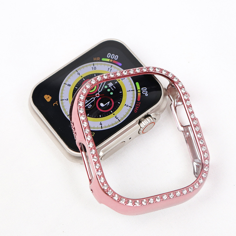 Funda protectora para reloj de 49mm con diamantes