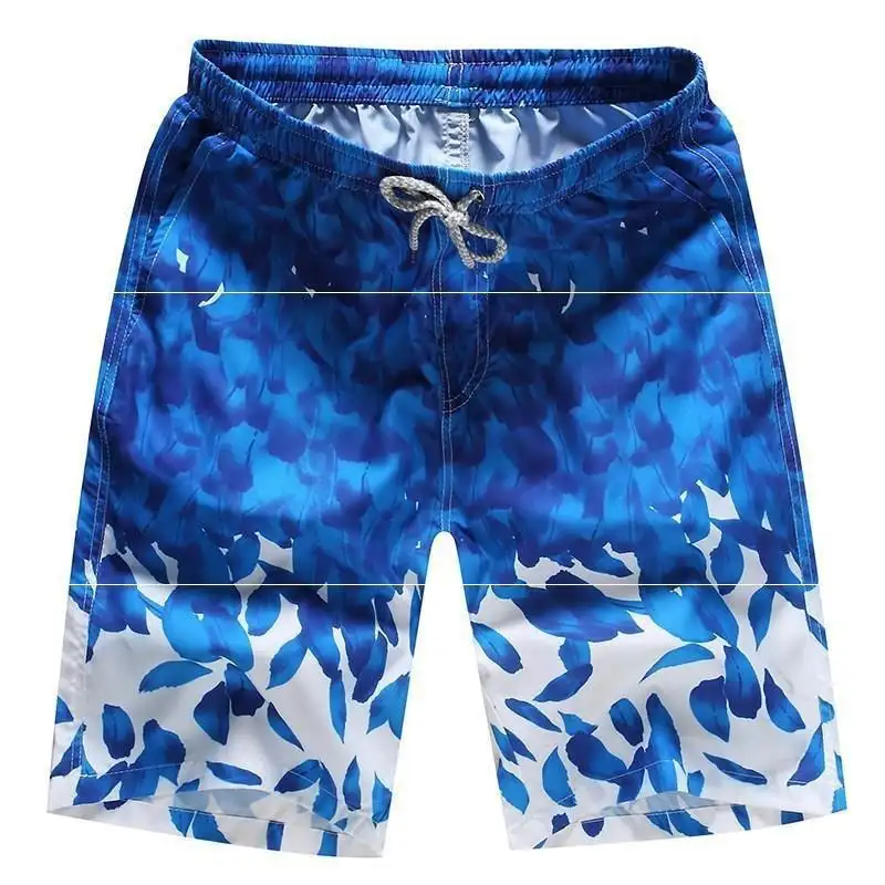 Printed Summer Men's Beach Quick Dry Shorts