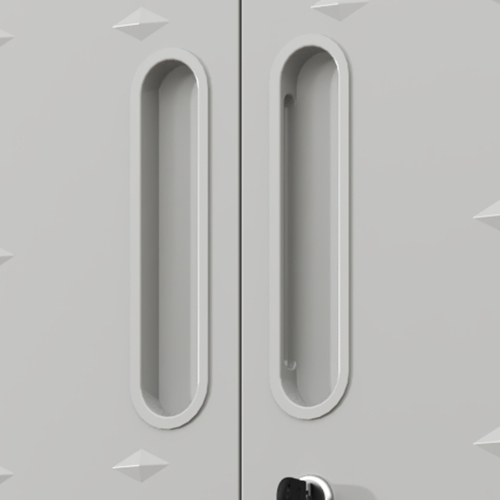 Metal Wall-Mounted Tool Storage Cabinet With Locking Door And 1 Shelf 1 Opened Drawer For Garage Warehouse,Office,Assembly Required — foto 7