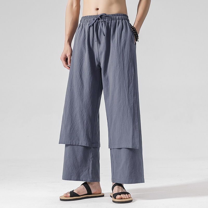 Title 4, Zomer katoenen en linnen casual broek