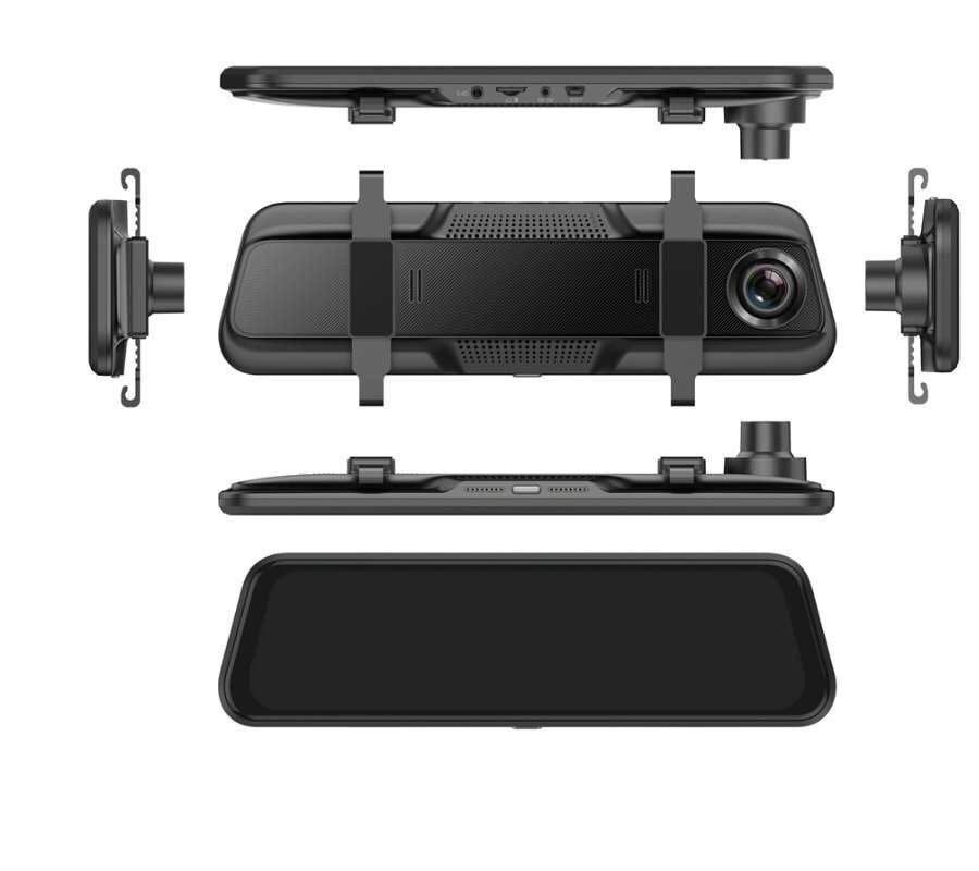 Front and Rear Dual Recording Rear View Mirror Dash Cam — foto 10