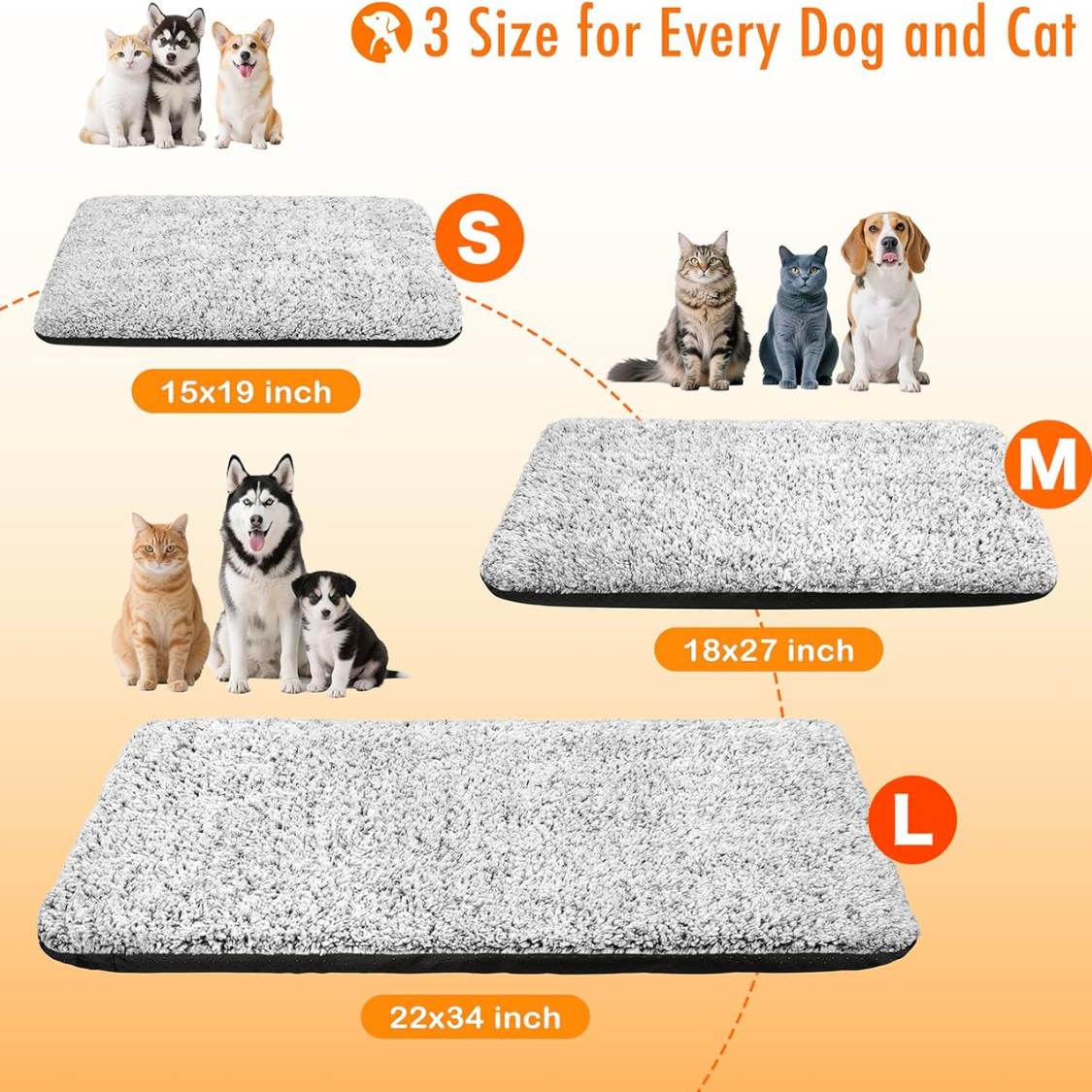 Self Warming Cat Bed, Upgraded Thermal Mat For Indoor Cats — foto 2