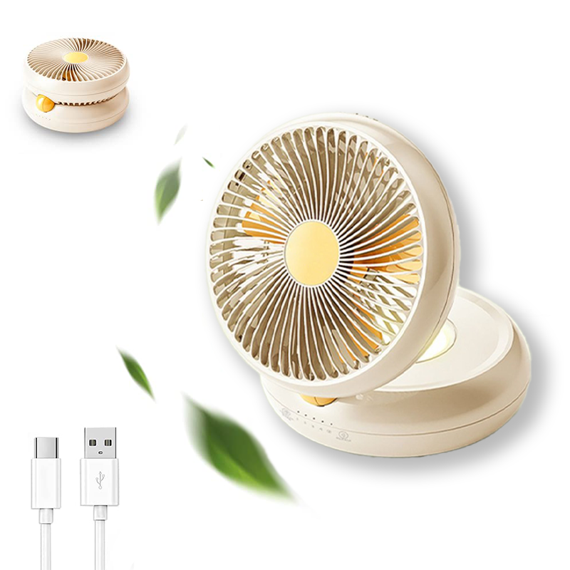 table fan rechargeable remote control fan with auto oscillation 90 foldable ultra quiet 4 speeds wind portable air circulator fan hang hook usb wall fan for bedroom office kitchen