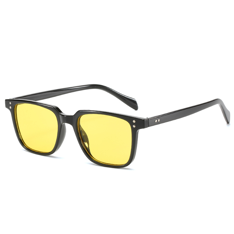 Title 3, Classic Retro Box Colorful Mercury Sunglasses