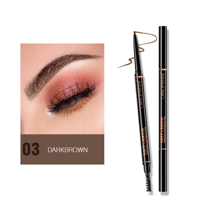 Double head Rotating Automatic Eyebrow Pencil 3Color - Shop at LoveMi