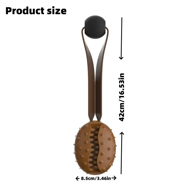 Coffee Bean Toy For Pets Tooth Cleaning Ball Leaks Rope Knot Slow Eating Tpr Dog Bite Coffee - Shop at LoveMi
