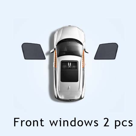 Front windows 2pcs