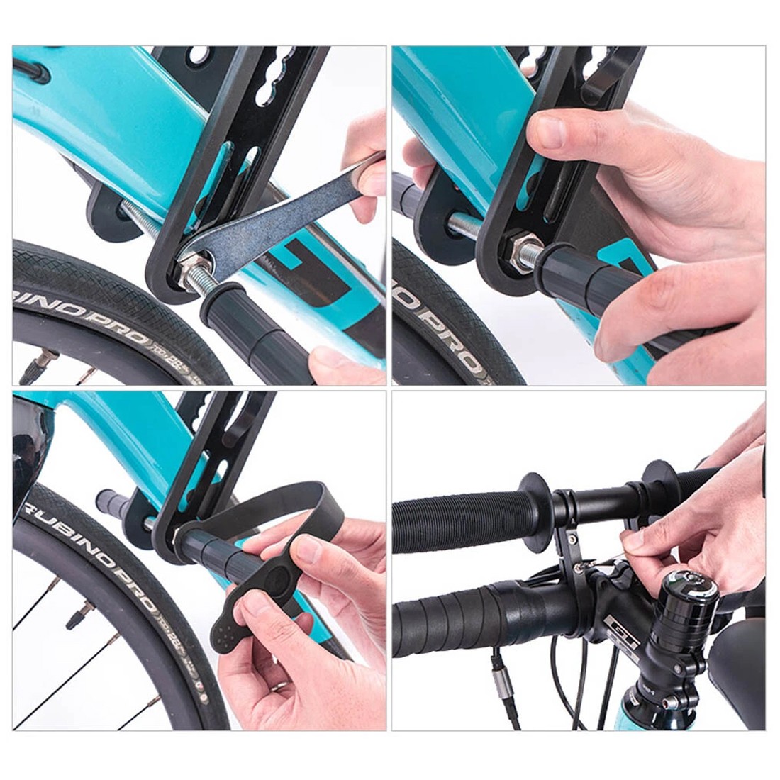 Kids Bike Seat Front Mounted Seats Detachable Mountain Bike Kid Seat  Armrest 11