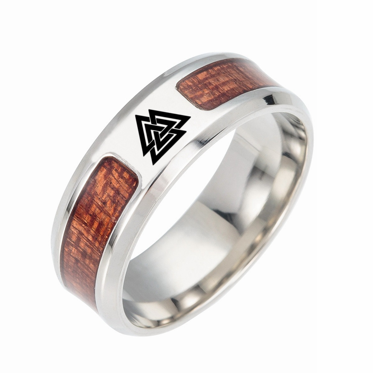 Title 6, Anillo de grano de madera de nueva moda