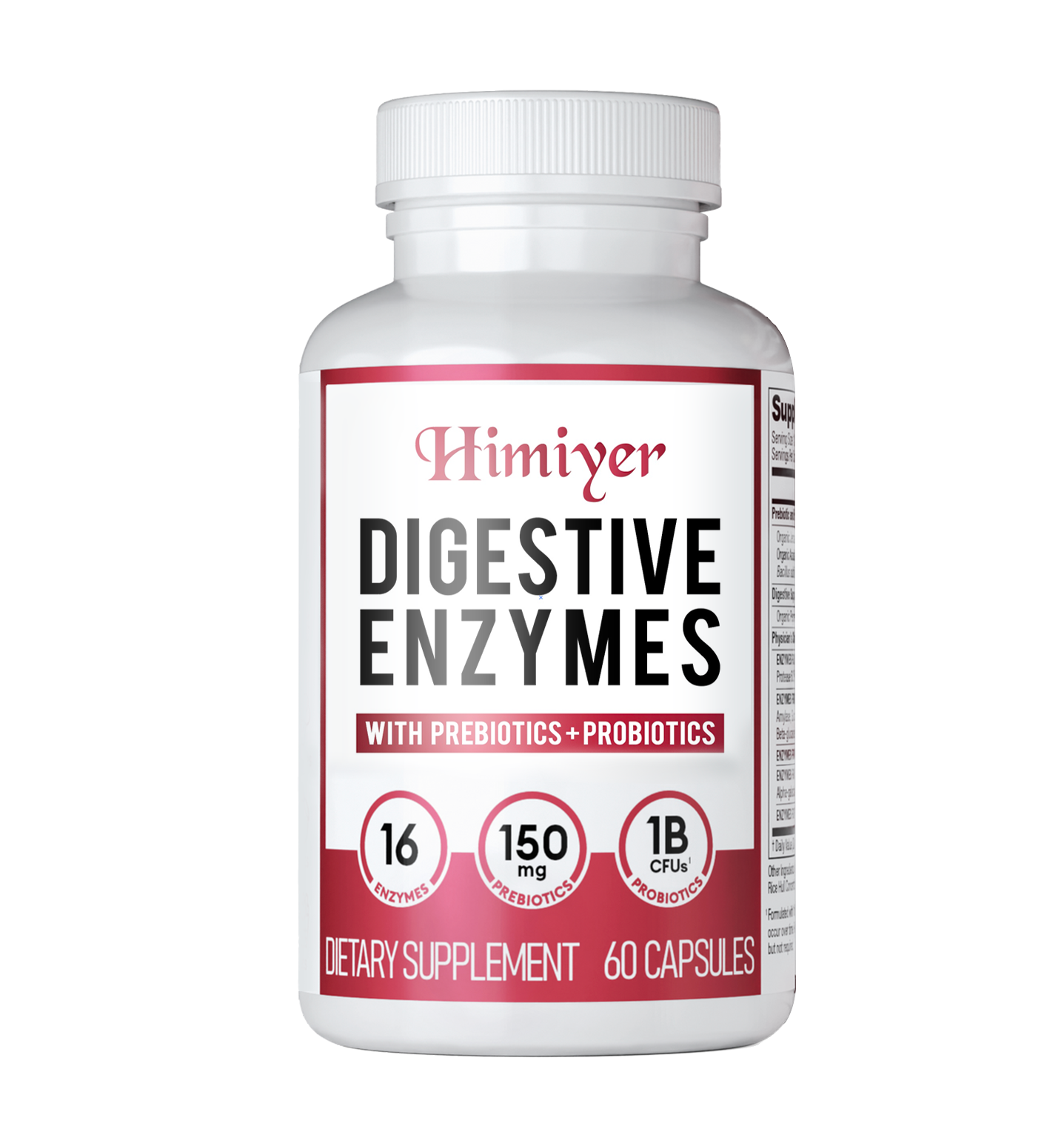 Digestive Enzymes with Probiotics and Gut Health Relief - Beat the Bloat and Say Goodbye to Meal Time Discomfort. Dual Action Relief. Probiotics that Survive the Gut. Science Backed. Safety Assured Standard of Quality.