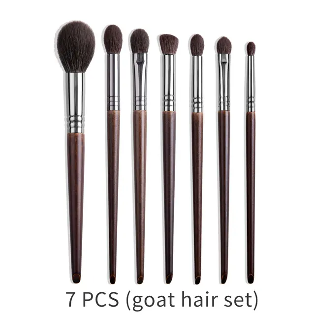 Natural Makeup Brushes Set Eyeshadow Make Up