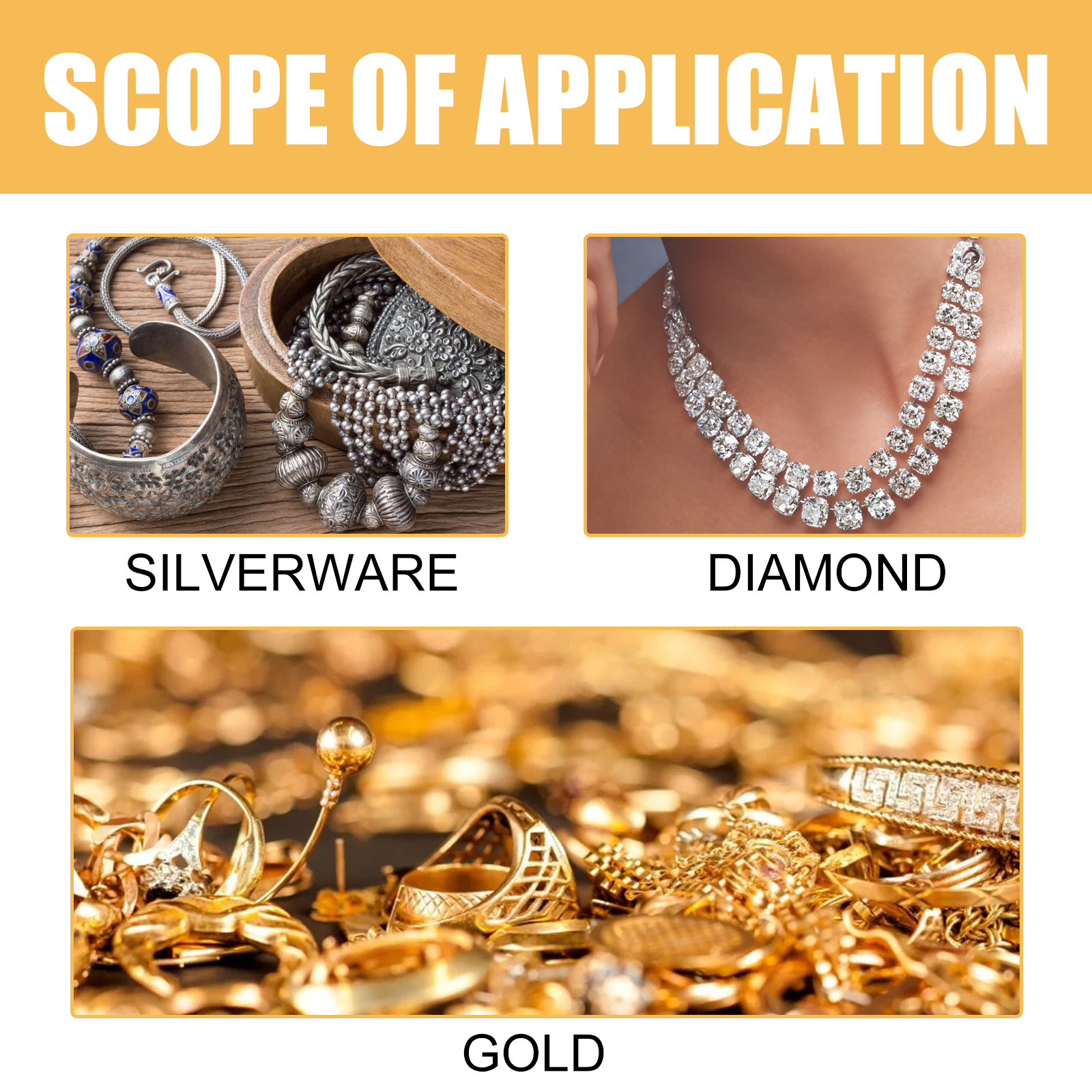 Jewelry Cleaning Solution Jewelry Maintenance Decontamination Cleaning - Image 5
