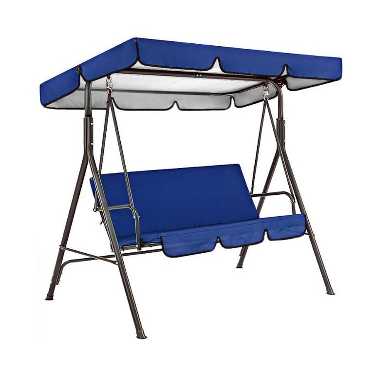 Heavy Duty 3-Seater Swing Canopy Cover – UV & Rain Resistant Outdoor Protection - Picture 4 of 8