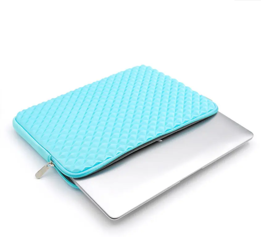 Fashion Business Diamond Pattern Laptop Liner Bag