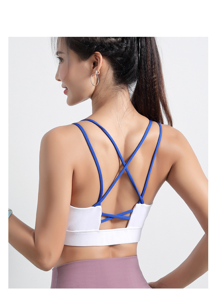 Title 4, Yoga beauty back vest fitness bra